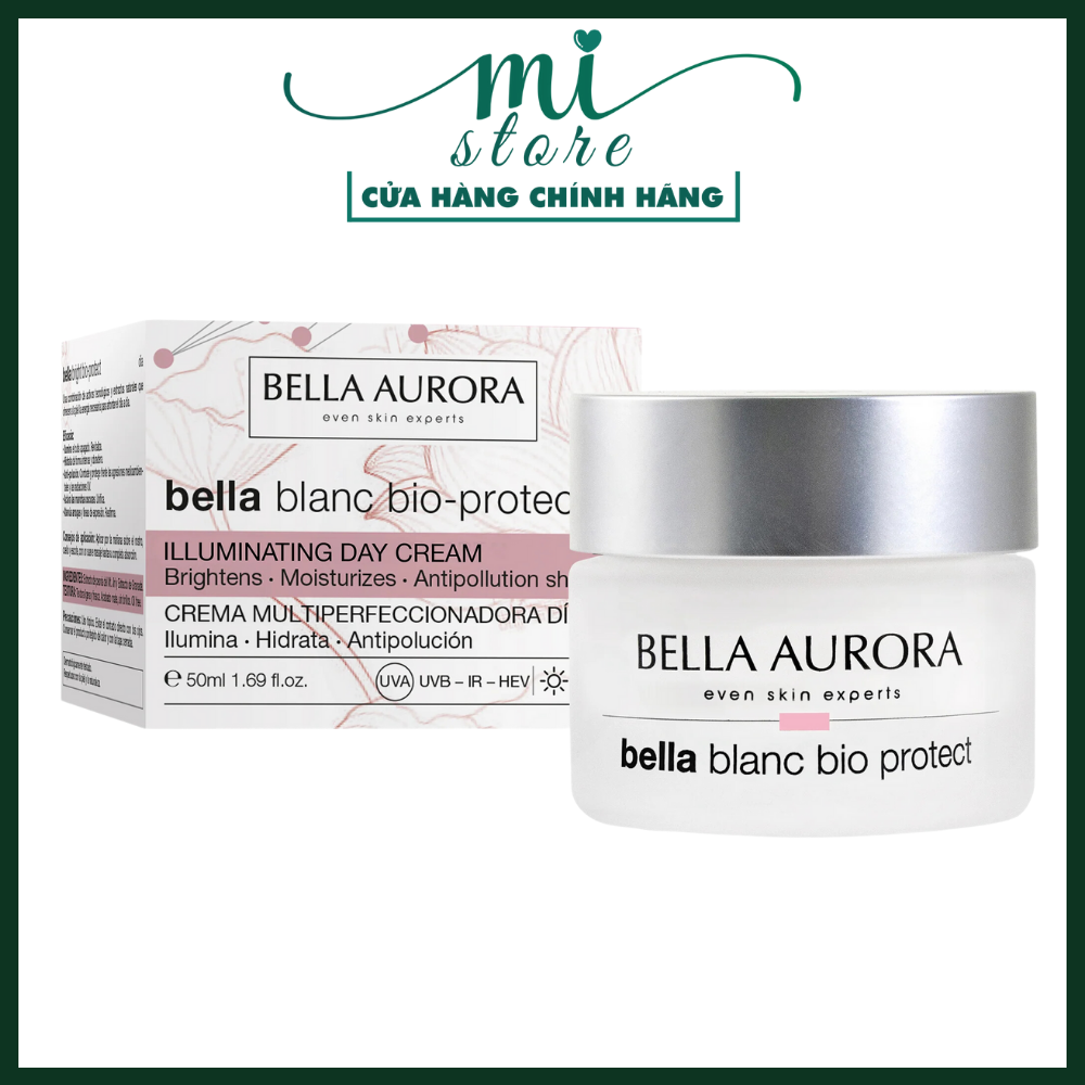 Kem Dưỡng Ngày Bella Aurora Bella Blanc Bio-protect Illuminating Day Cream SPF 15 (50ml)