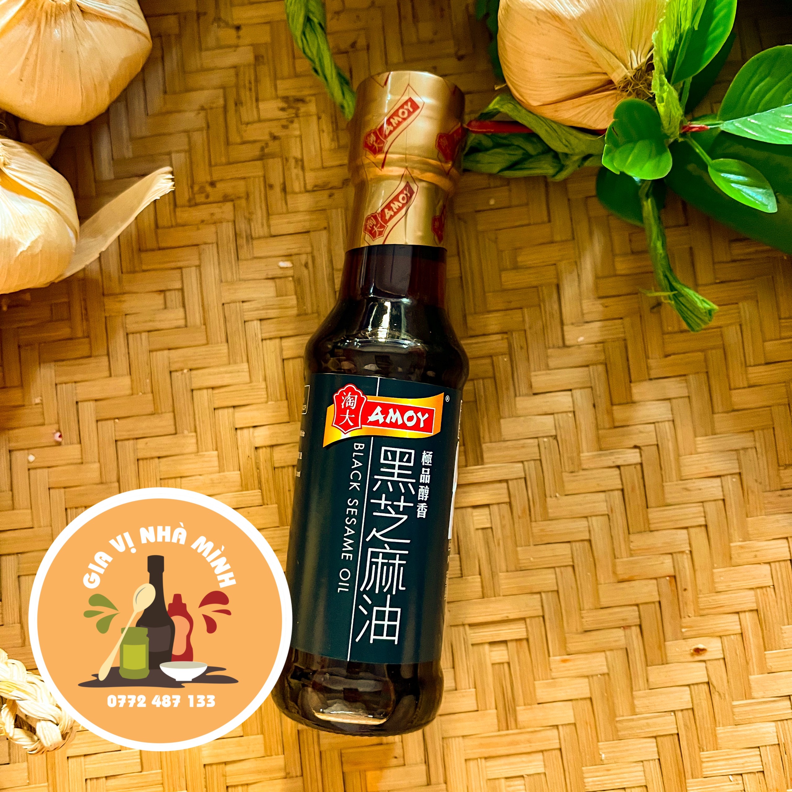 Dầu mè đen amoy - chai 150ml