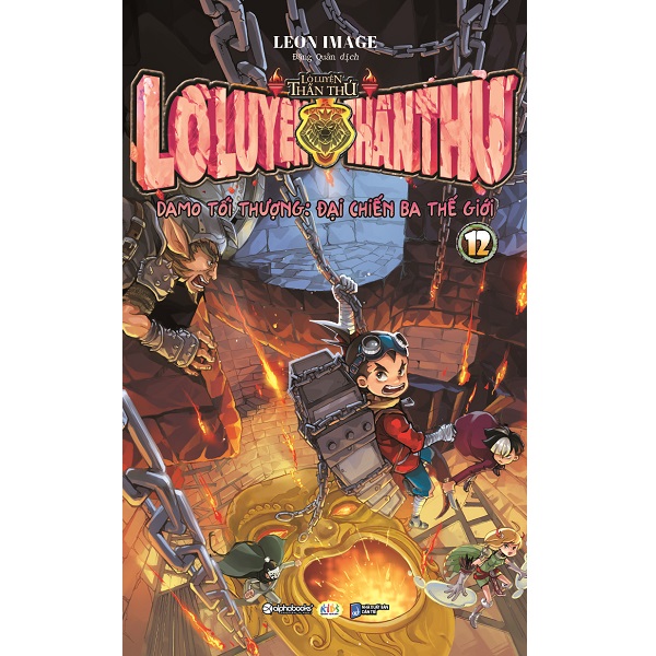 Sách - Lò Luyện Thần Thú Tập 12: Damo Tối Thượng - Đại Chiến Ba Thế Giới 88K