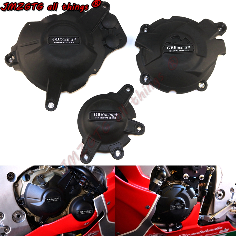 Xe máy vỏ bảo vệ động cơ vỏ bảo vệ cho trường hợp gb racing for honda cbr1000rr fireblade / sp 2017-2019 bảo vệ vỏ bảo vệ động cơ