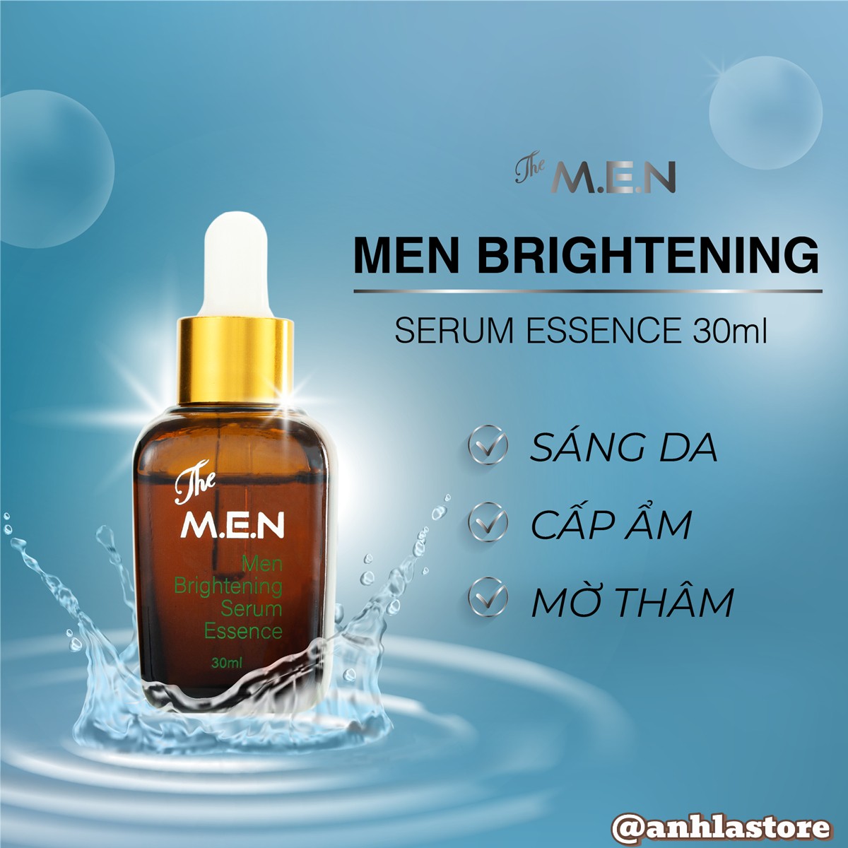 Serum Dưỡng Trắng Da Nam The Men Brightening Serum Esenence 30ml - Serum The Men - AnhLa Store