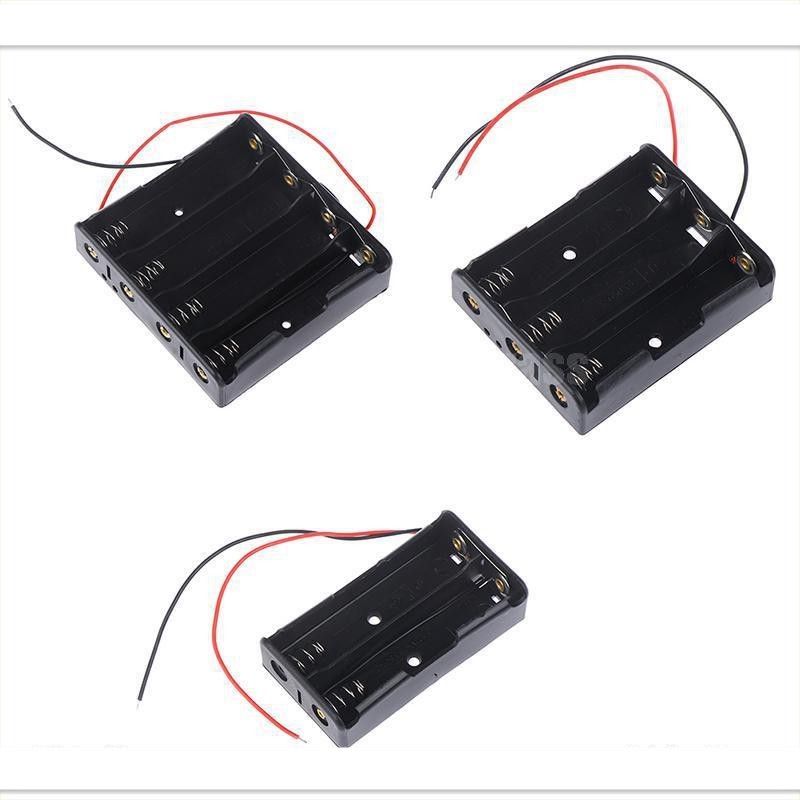 Combo10 cái hộp pin đế pin 18650 nối song song 1/2/3/4 pin
