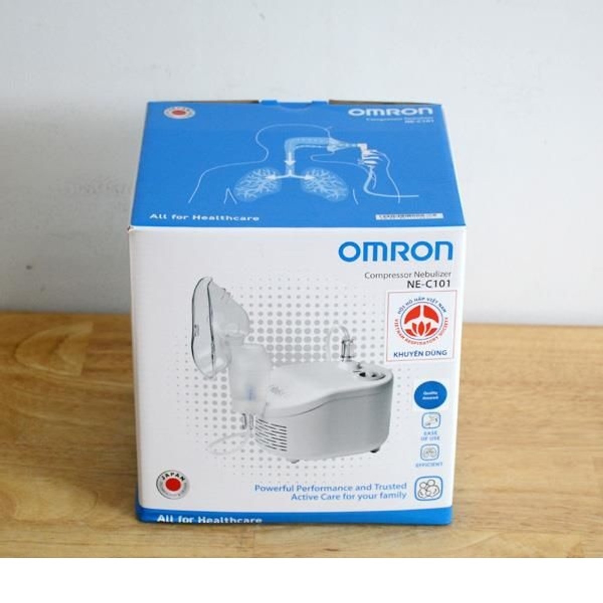 Máy xông mũi họng Omron thế hệ mới NE-C101