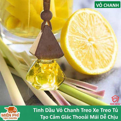 Tinh Dầu Vỏ Chanh Treo Xe 10 ML