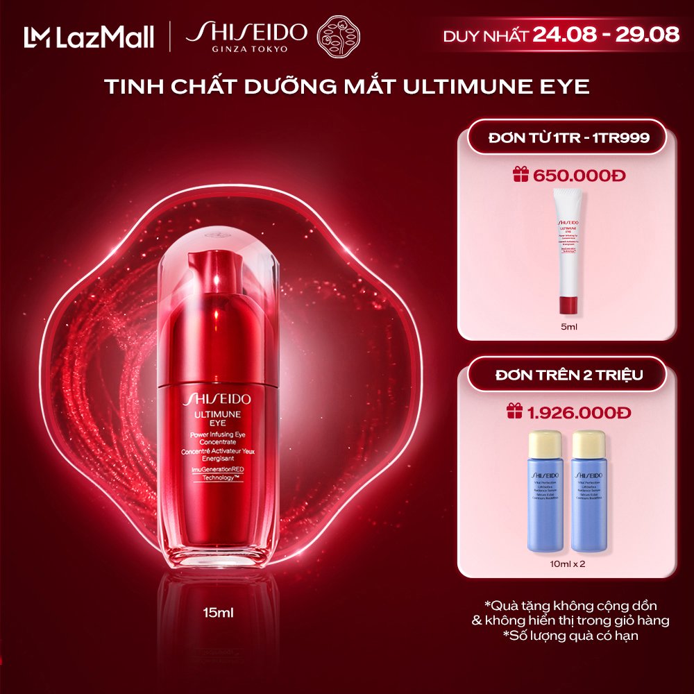 Tinh chất dưỡng mắt Shiseido Ultimune Power Infusing Eye Concentrate N 3.0 15ml