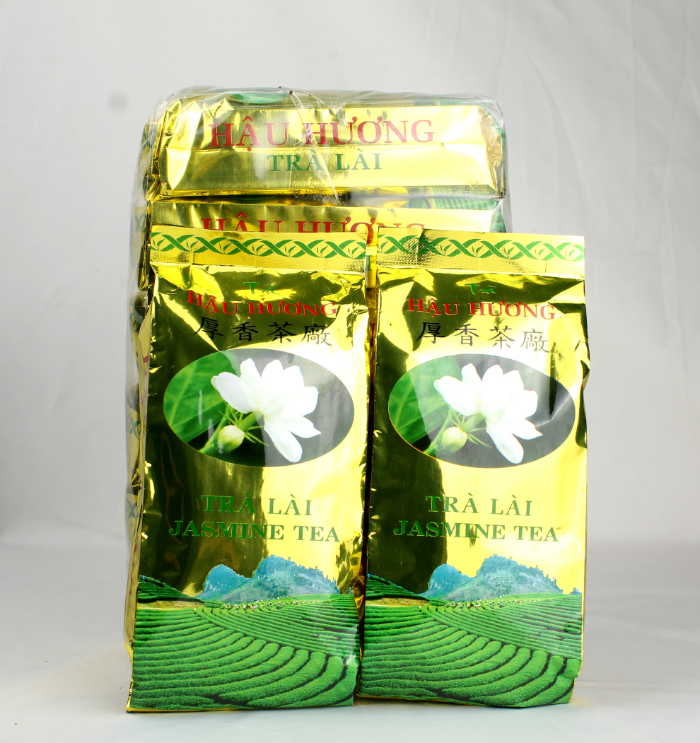 Combo 2 lốc trà lài ướp hoa lài và hương lài thương hiệu hậu hương