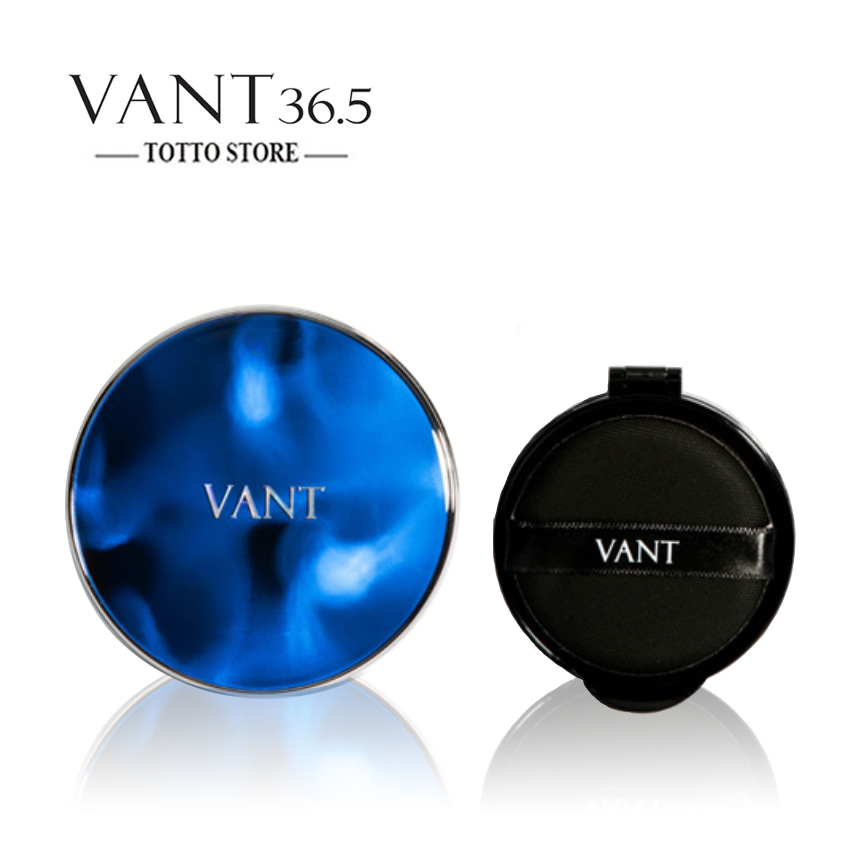 Phấn nước Vant 36.5 Blooming Blue Cushion Set SPF50+/PA+++ 15g*2ea - Phấn nước chống nắng Vant 36.5