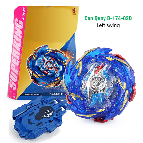📌 đồ chơi con quay b174-02 kèm tay quay | con quay beyblade b174-02