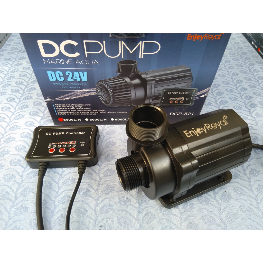 Máy Bơm Bể Cá Enjoy Marine Royal DC Chống Giật - An Toàn Cho Người Và Cá - Máy Bơm Nước Hồ Cá