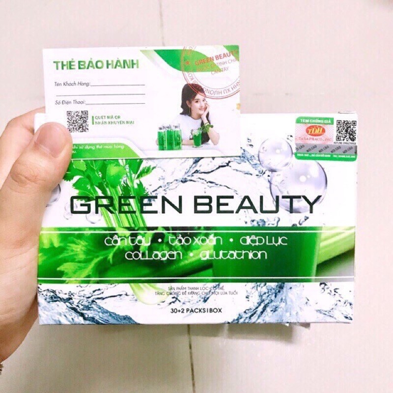 Nước ép cần tây green beauty giữ dáng, đẹp da