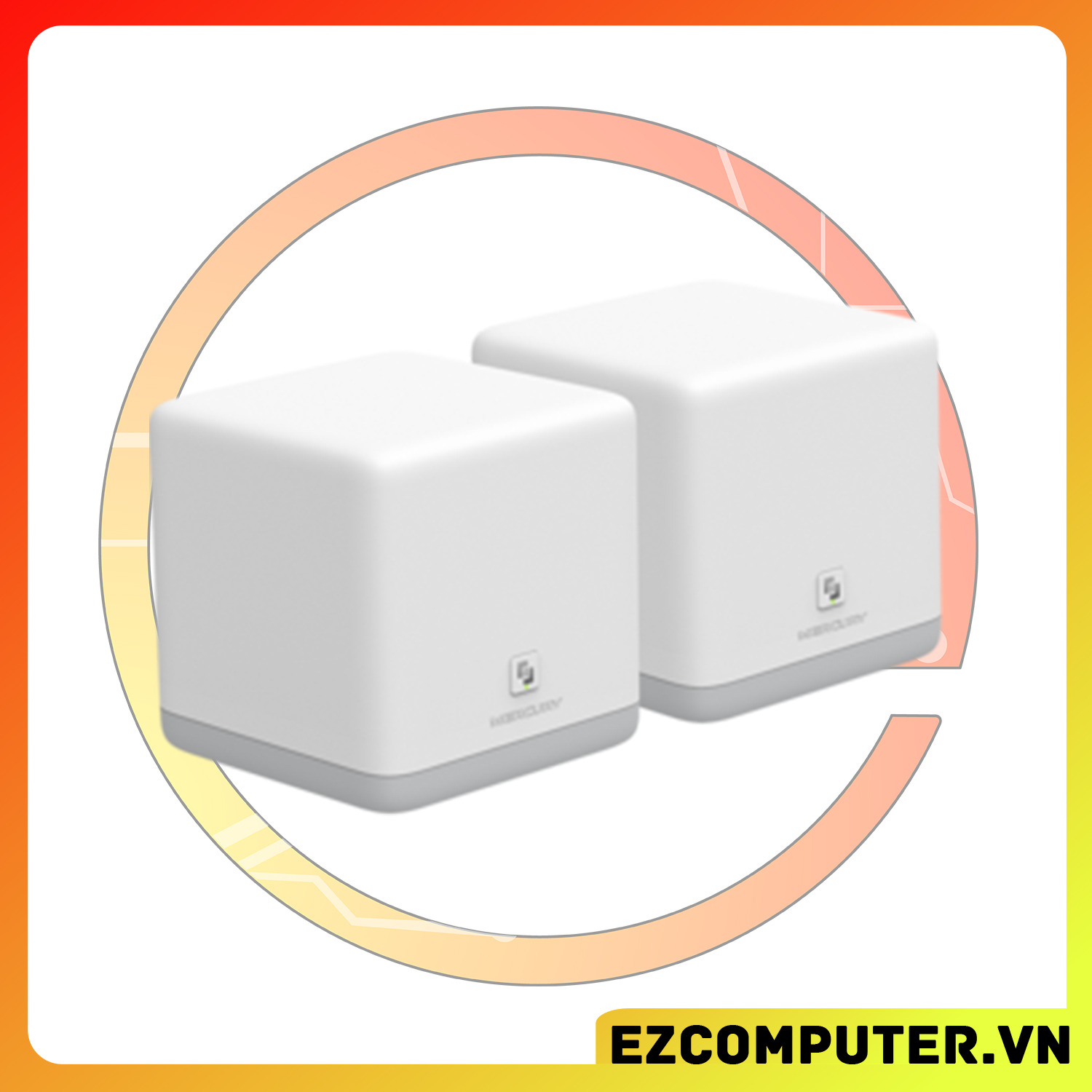 Bộ phát Wifi Mesh Mecury M6  AC 1200Mbps ghép nối phủ sóng rộng WAN/LAN 1G