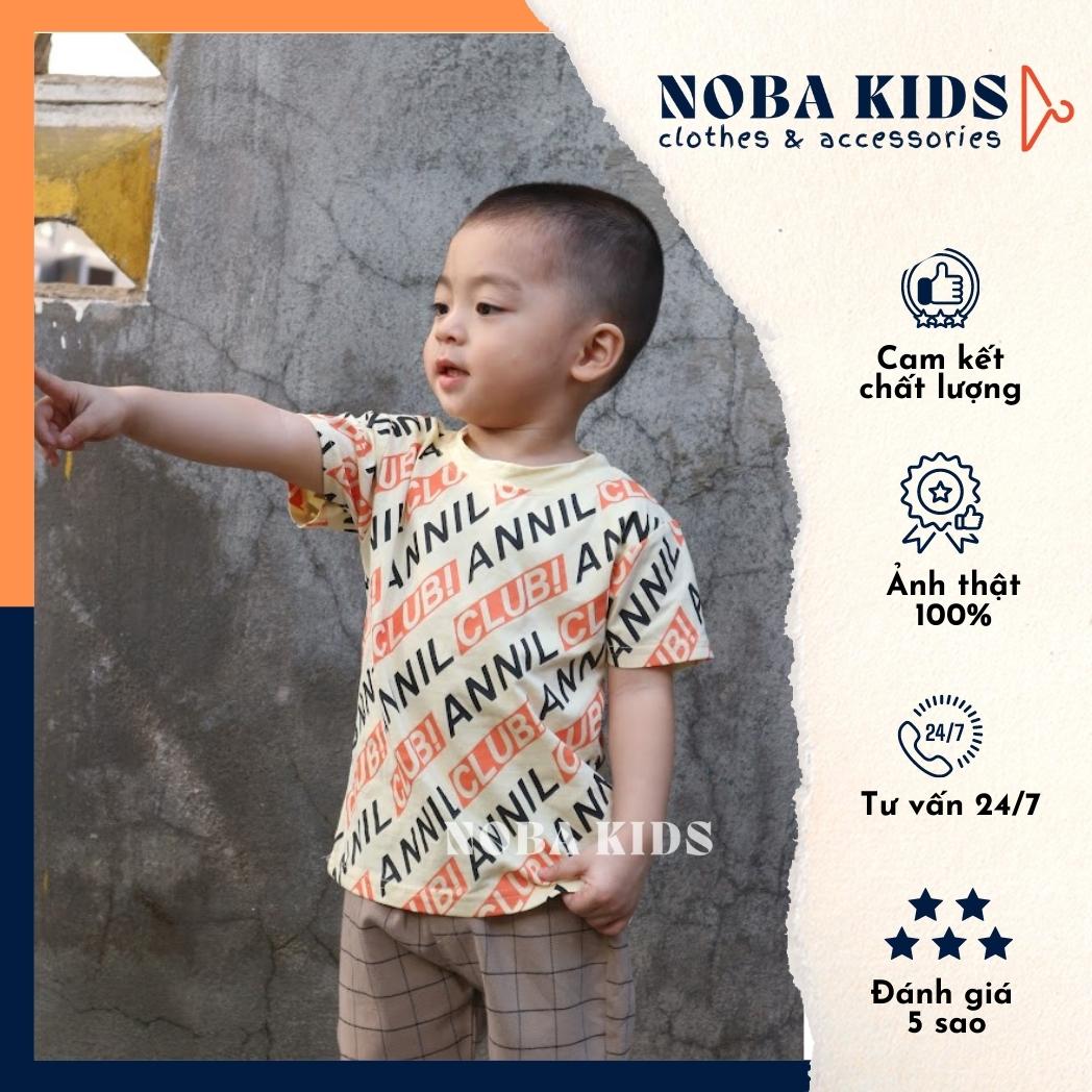 Áo phông áo thun cho bé áo thun cho bé trai áo thun cho bé gái - NOBA KIDS