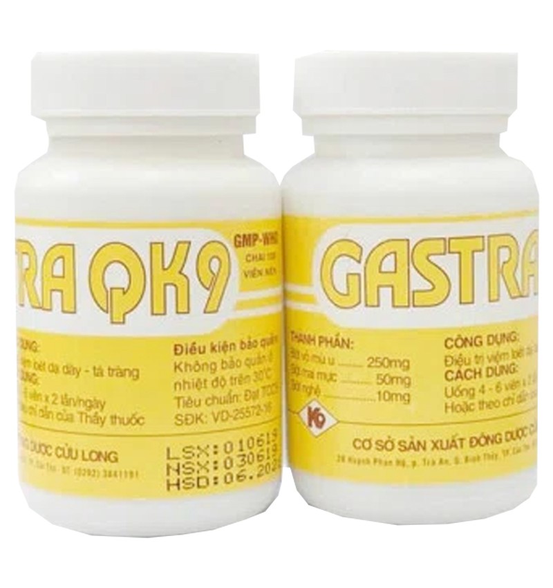 Viên gastra qk9 chai 100vien date 2025