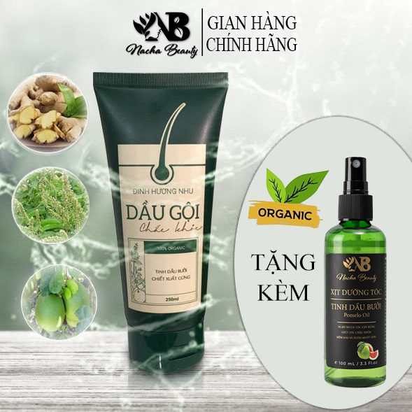 Gội mọc tóc đinh hương nhu chính hãng tặng pomelo