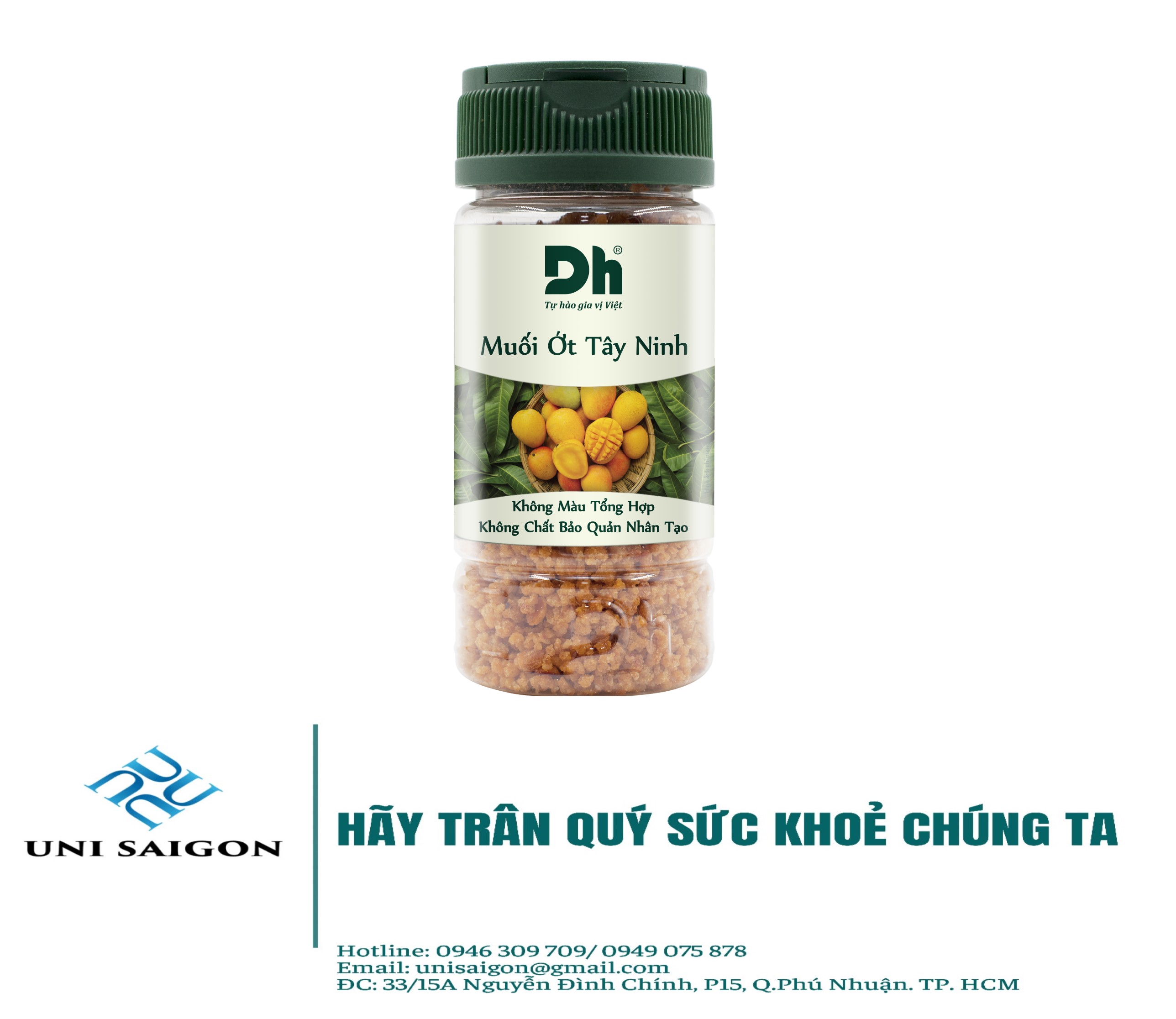 Hũ muối ớt tây ninh - thương hiệu dh foods