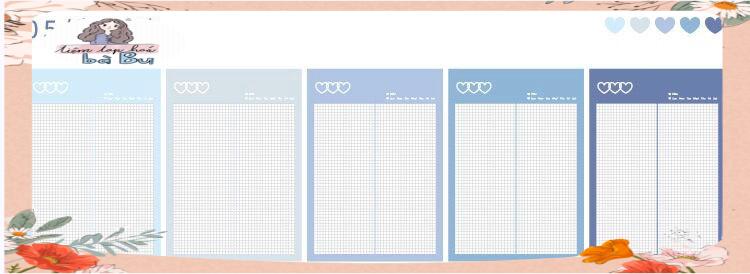 Tập giấy take note size B5 mỗi tập 30 tờ 5 mẫu giấy dùng để ghi chép hoặc refill sổ còng binder DIY