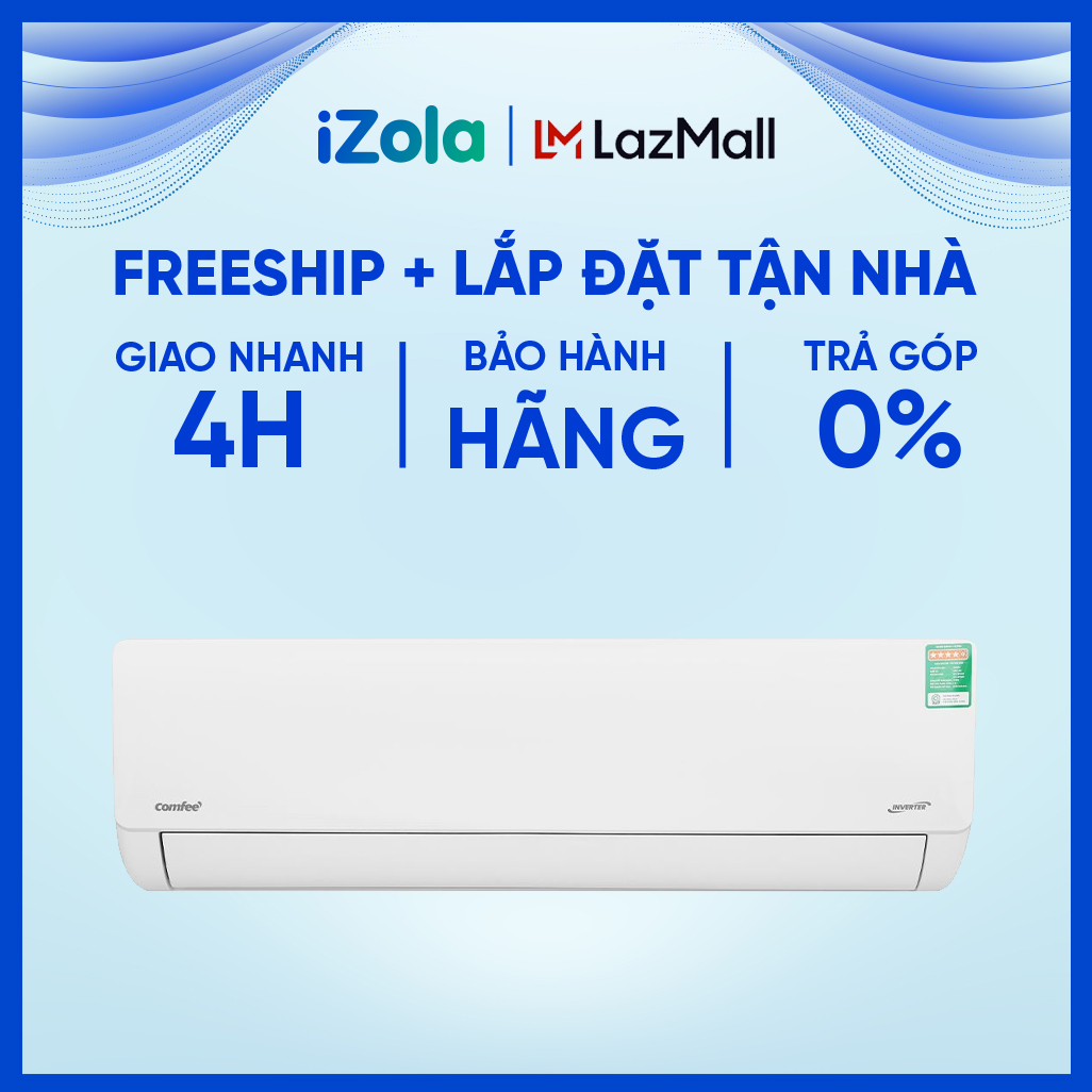 [GIAO TẠI HCM] CFS-18VGDF - Máy lạnh Comfee Inverter 2 HP CFS-18VGDF - Công suất làm lạnh 2 HP phù h