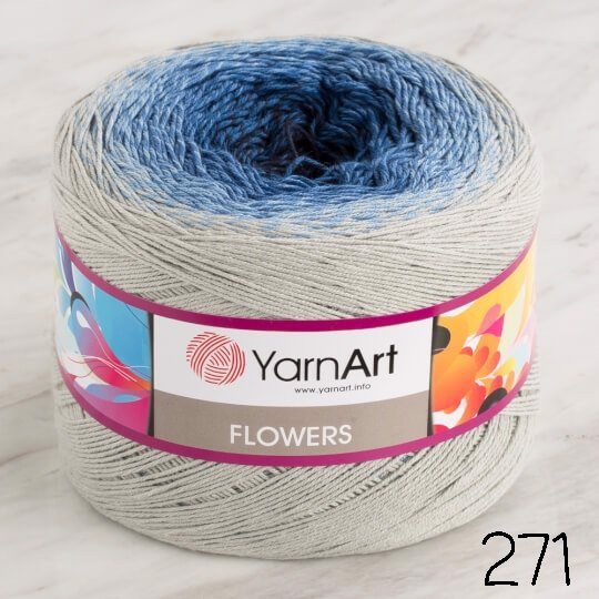 Len YarnArt Flowers sợi mùa hè