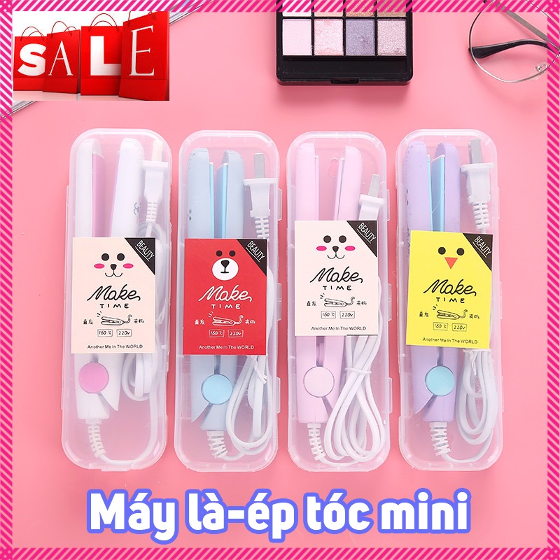 Máy là tóc mini 3in1 đa năng làm tóc thẳng, xoăn, cụp, uốn, tạo kiểu tóc chuyên nghiệp tại nhà