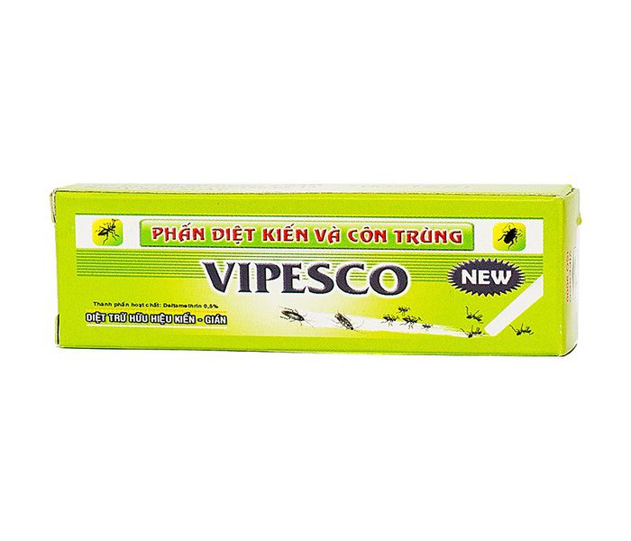 Phấn diệt kiến và côn trùng VIPESCO - phấn vẽ kiến