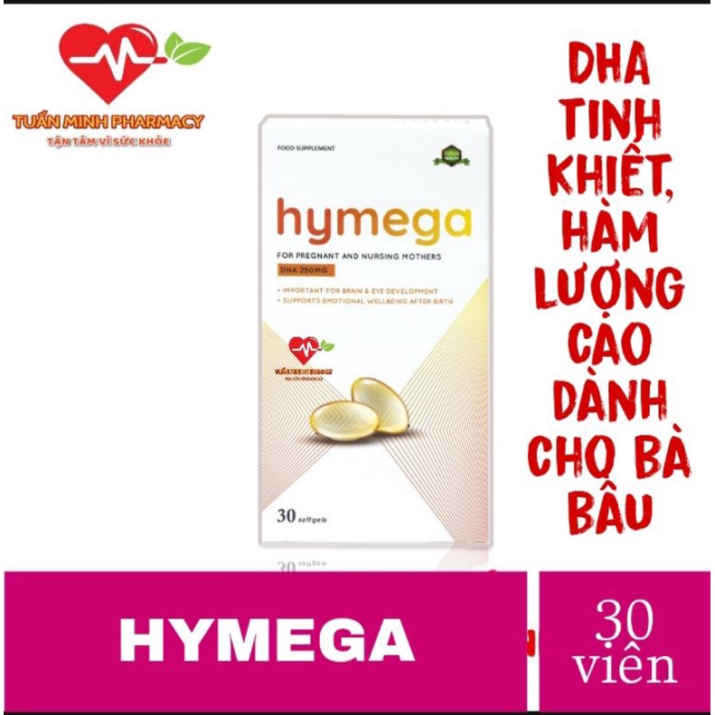 Hymega - Viên uống DHA tinh khiết cho mẹ bầu