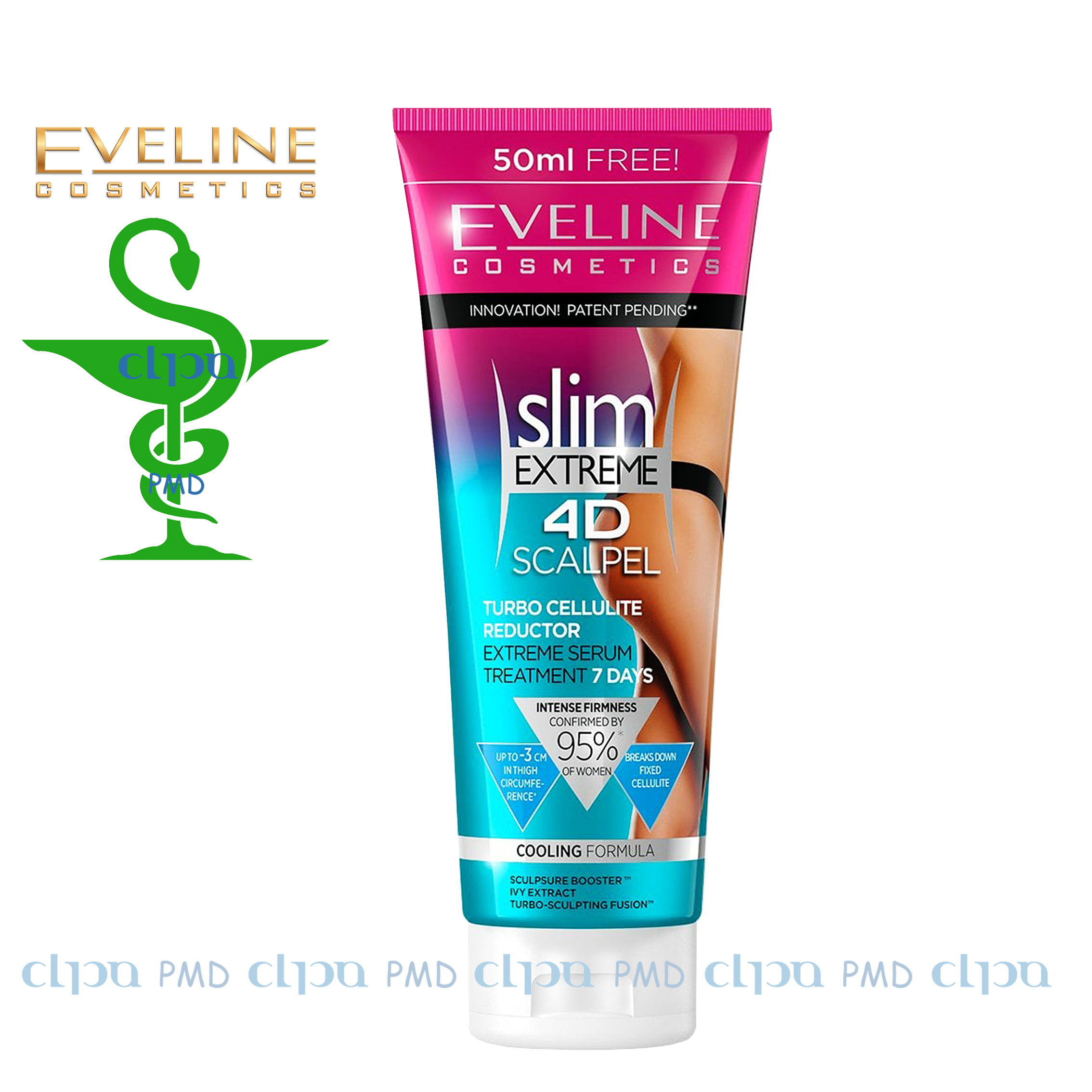 Tinh chất đốt cháy tích tụ mỡ Slim Extreme 4D Eveline