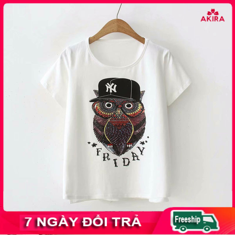 Áo thun nữ trắng kiểu mới đẹp 2019