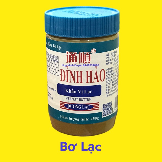 400g bơ đậu phộng lạc đình hảo
