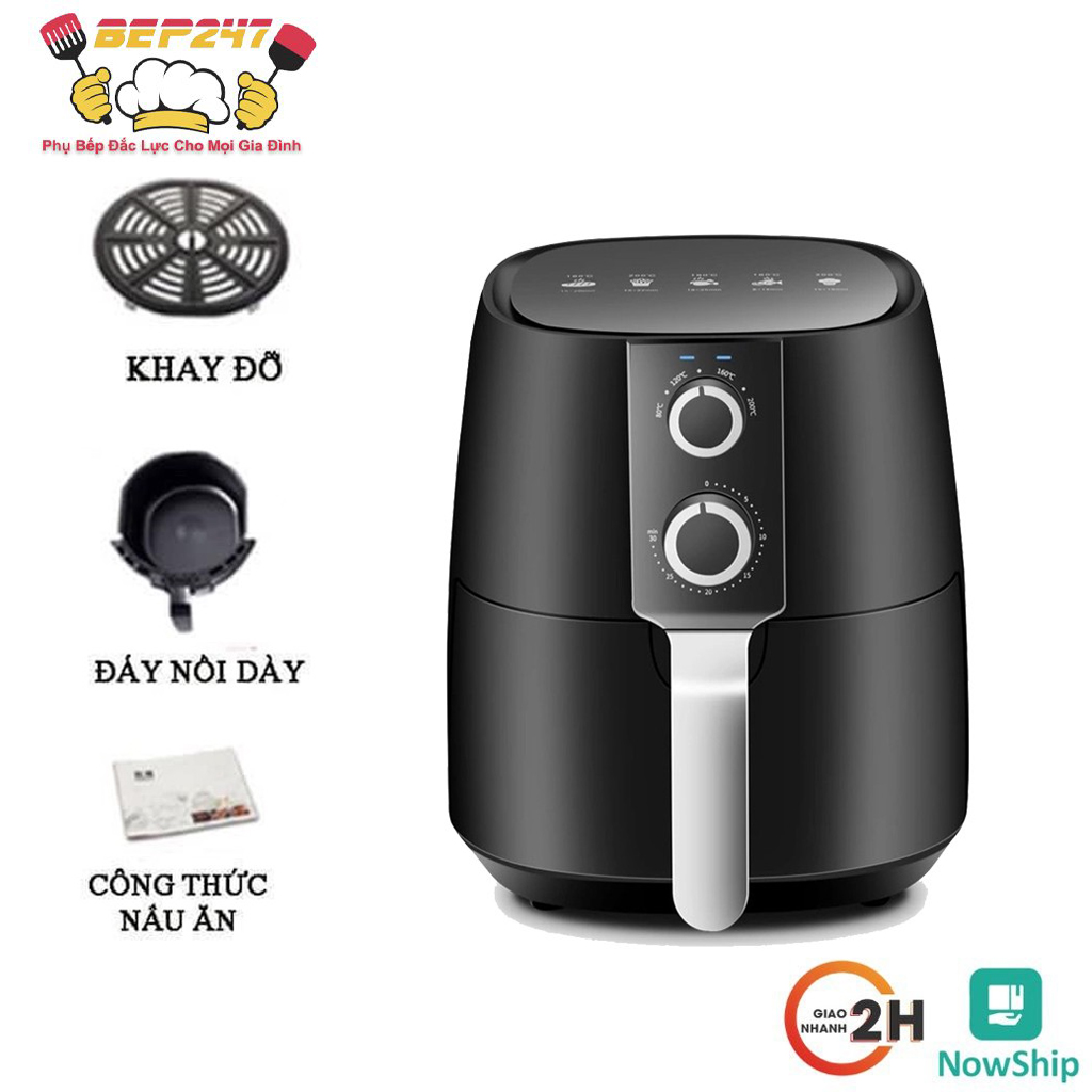 Nồi Chiên Không Dầu Chính Hãng CAMEL  Dung tích 7L Công suất 1350W - BẢO HÀNH 1 NĂM