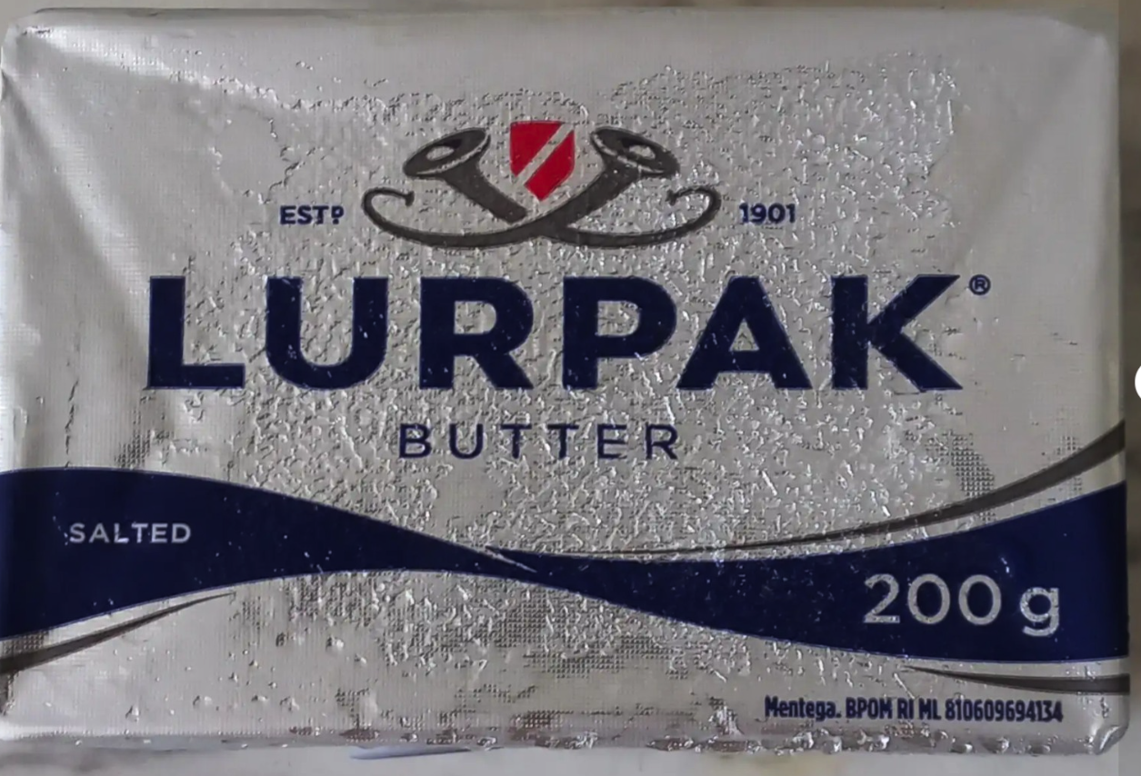 Bơ Mặn. Butter Salted Lurpak 200g. Best before : 08/2026.(Instant Delivery-Giao hàng hỏa tốc )