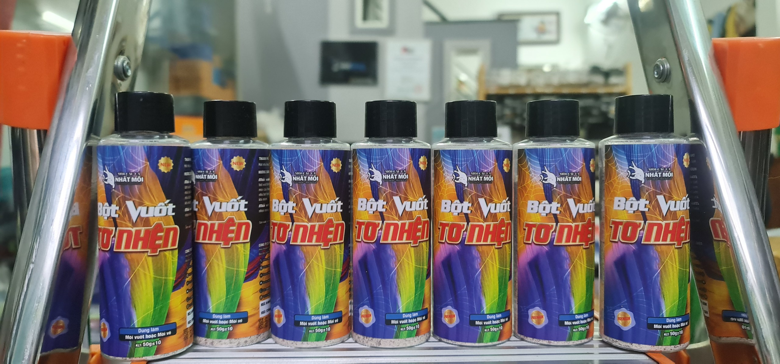 Bột vuốt tơ nhện câu cá Phú Thành