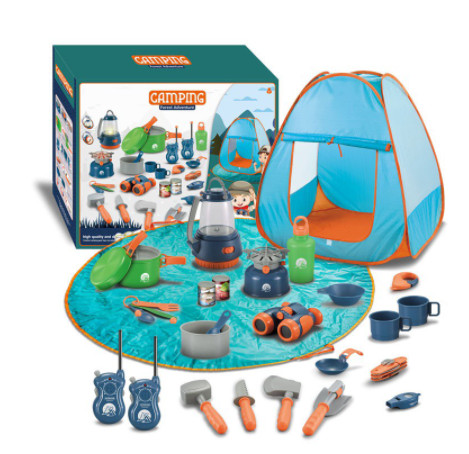 Bộ lều di động cắm trại cho bé 26pcs - đồ chơi cắm trại -9000000550