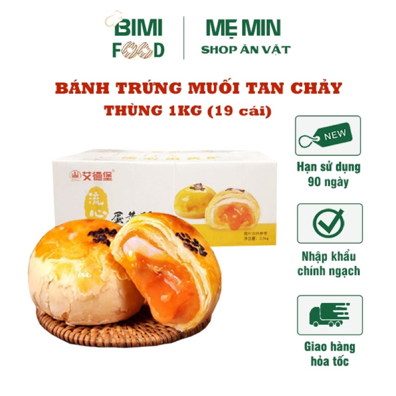 1 kg bánh pía đài loan mới
