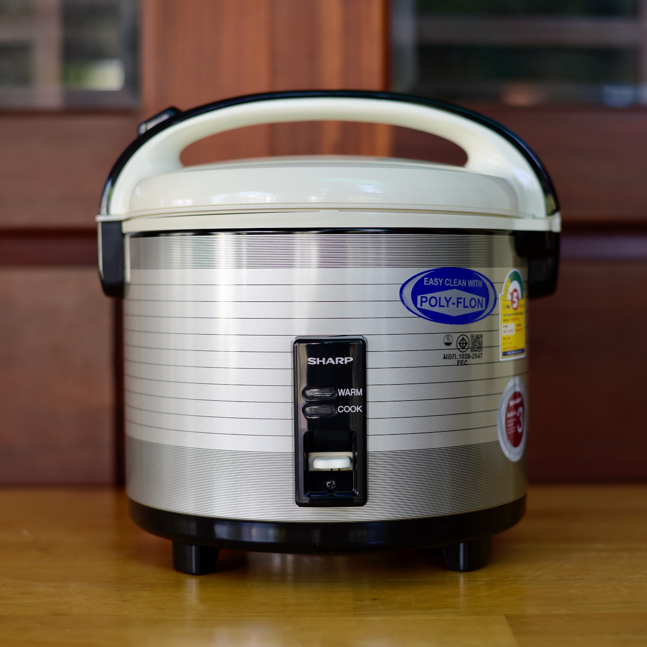 Nồi cơm điện sharp ks-1800t 1.8l - thái lan
