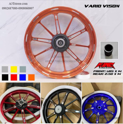 MÂM ĐÚC CNC KINGSPEED AIRBLADE 125 VISION AB125 CLICK 110 SCOOPY