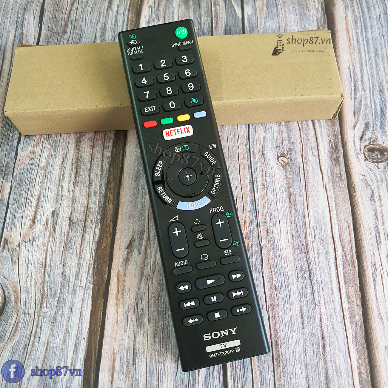 Điều khiển tv Sony 4K mã RMT-TX201P