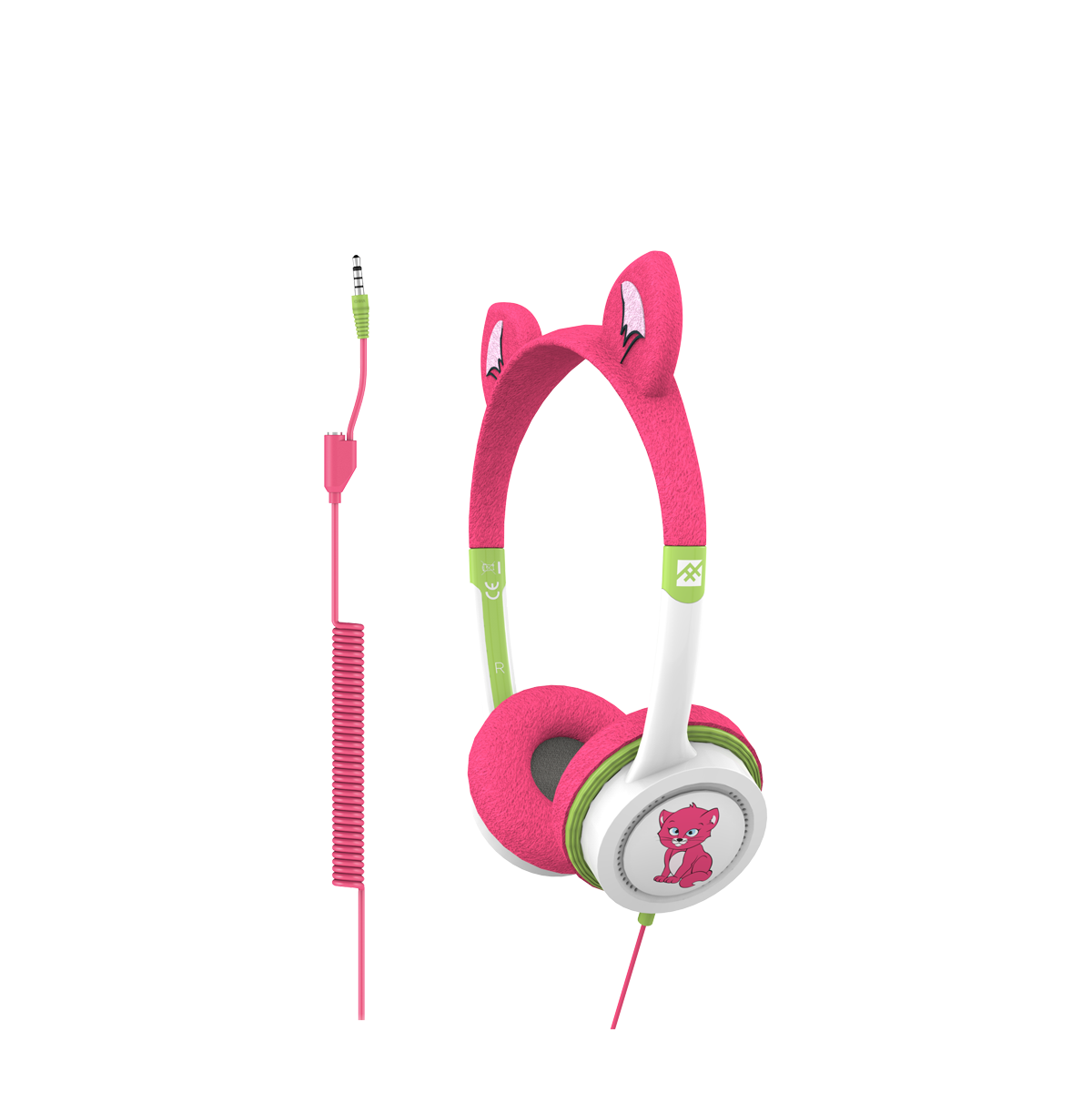 Tai nghe iFrogz mức âm lượng giới hạn 85db, thiết kế nhiều kiểu dáng ngộ nghĩnh dành riêng cho trẻ em Headphone Little Rockerz