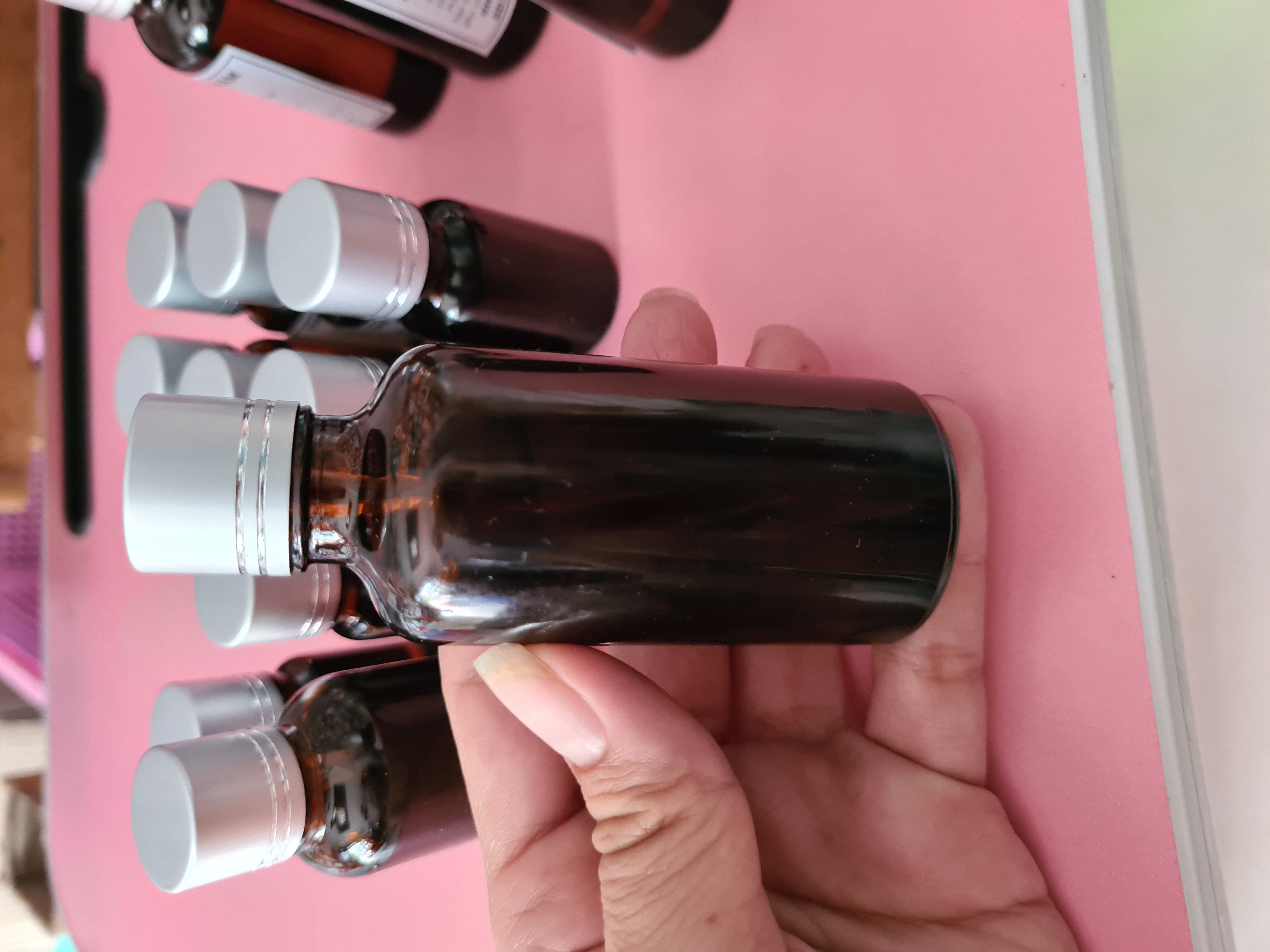 Vỏ chai thủy tinh màu nâu nắp nhỏ giọt 10ml/ 30ml/ 50ml