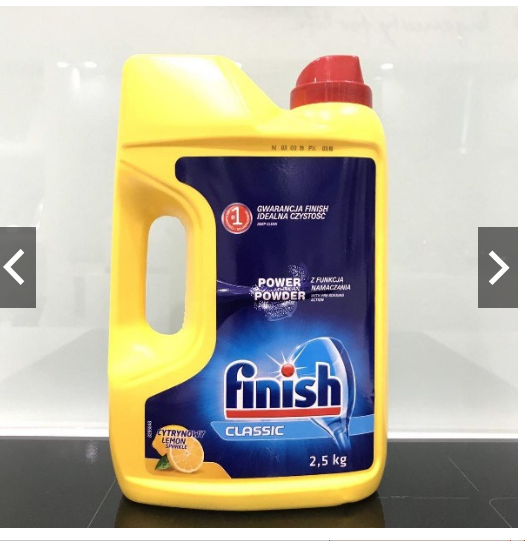 Bột rửa bát Finish 2,5kg