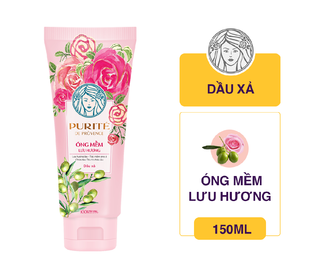 Dầu xả purite óng mềm lưu hương 150ml