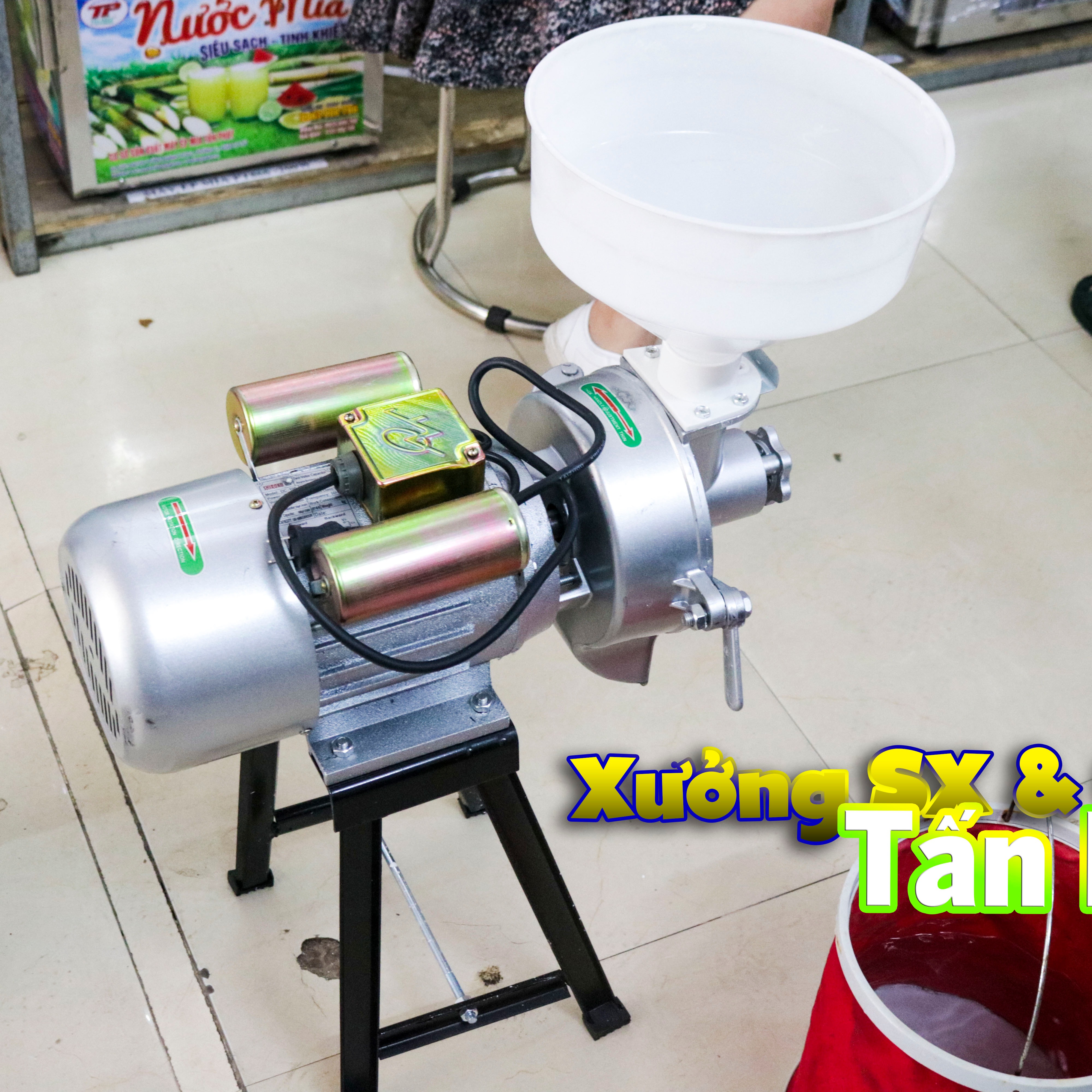 May Xay Bột Nước , Làm Bánh Xèo , Bánh Cuốn , Bánh Ướt motor 2,2KW