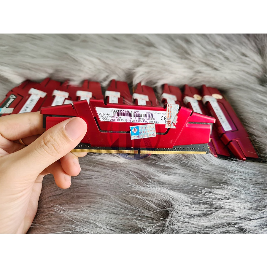 Ram máy tính ddr 4 4g bus 2400, buss 2133, buss 2600