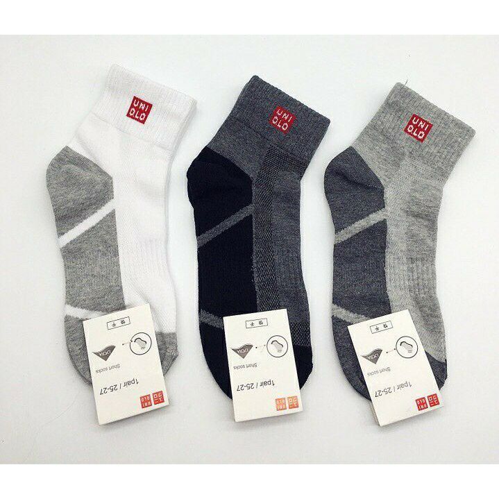 Set 3 đôi tất cổ ngắn - cổ dài Uni