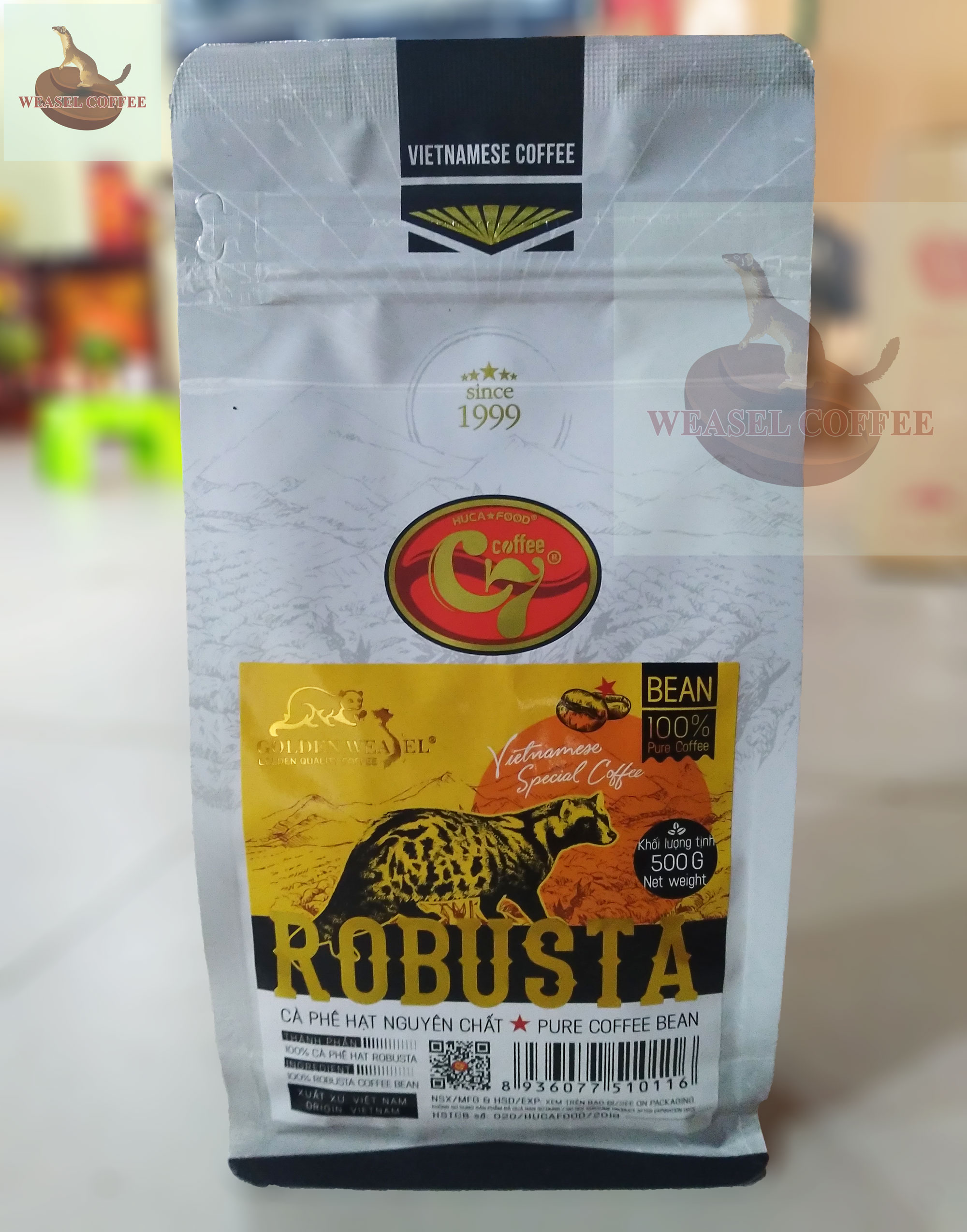 Combo 2 túi - cà phê robusta nguyên chất c7
