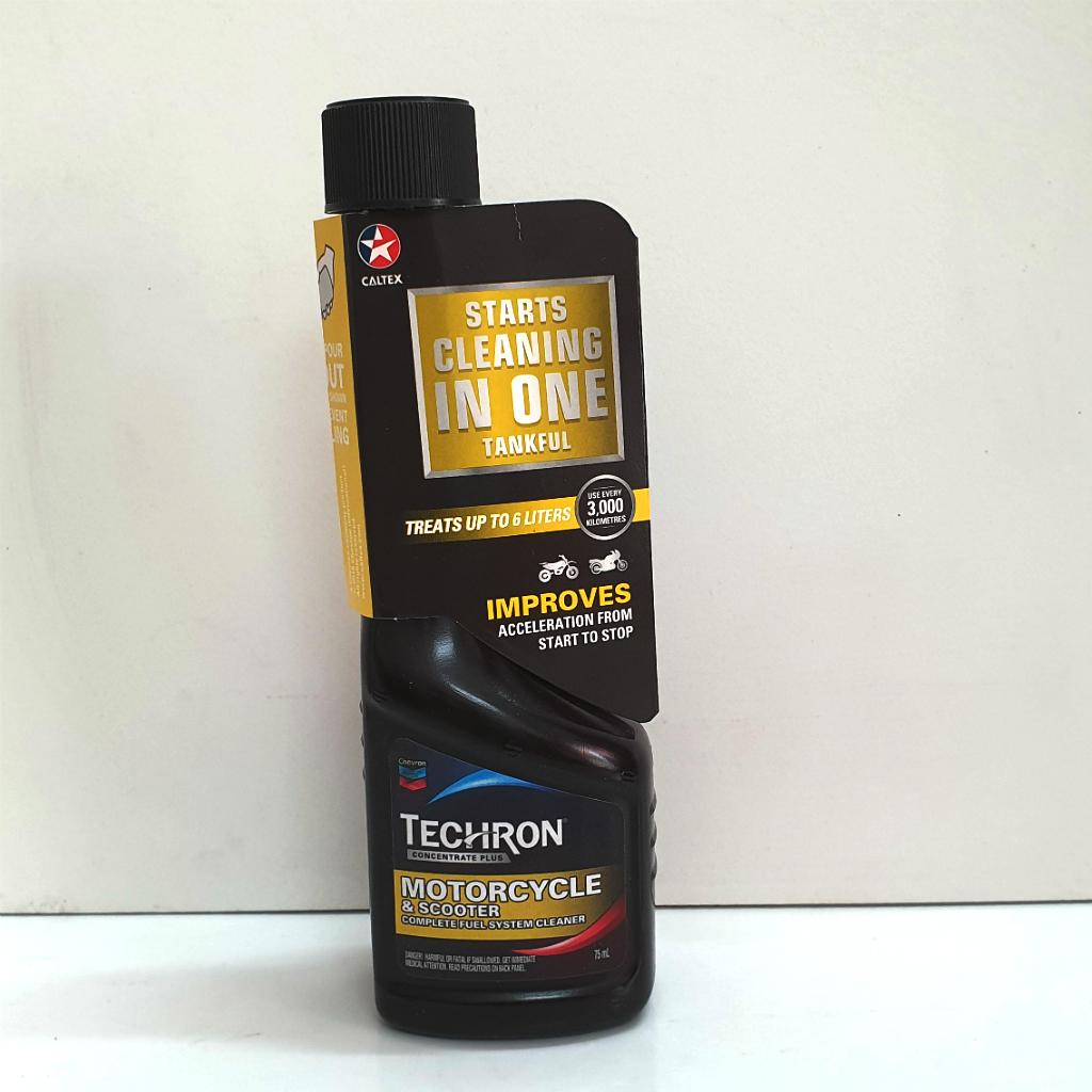 [HCM]DUNG DỊCH LÀM SẠCH ĐỘNG CƠ CALTEX TECHRON CONCENTRATE PLUS 75ML