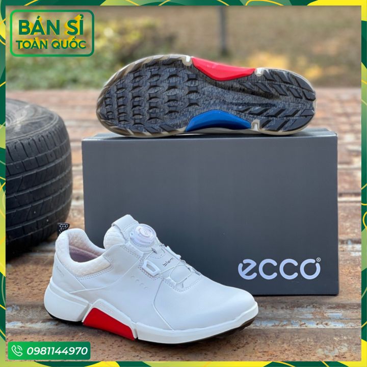 Giày tập golf nam ecco, giày golf nam chất liệu cao cấp, fom đẹp đế mềm, êm chân, chống nước