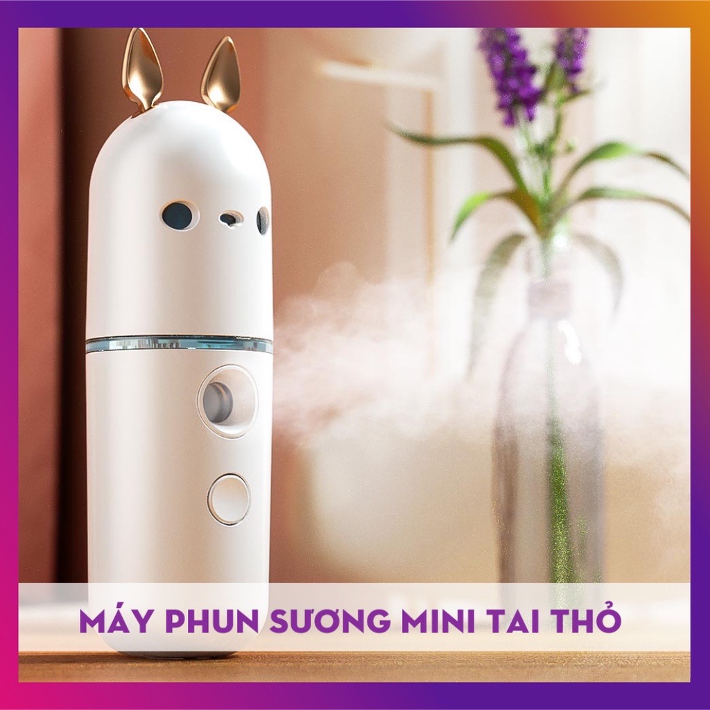 Máy xông hơi mặt Dưỡng ẩm da Xông tinh dầu Khuếch tán tinh dầu Xịt khoáng hình thú