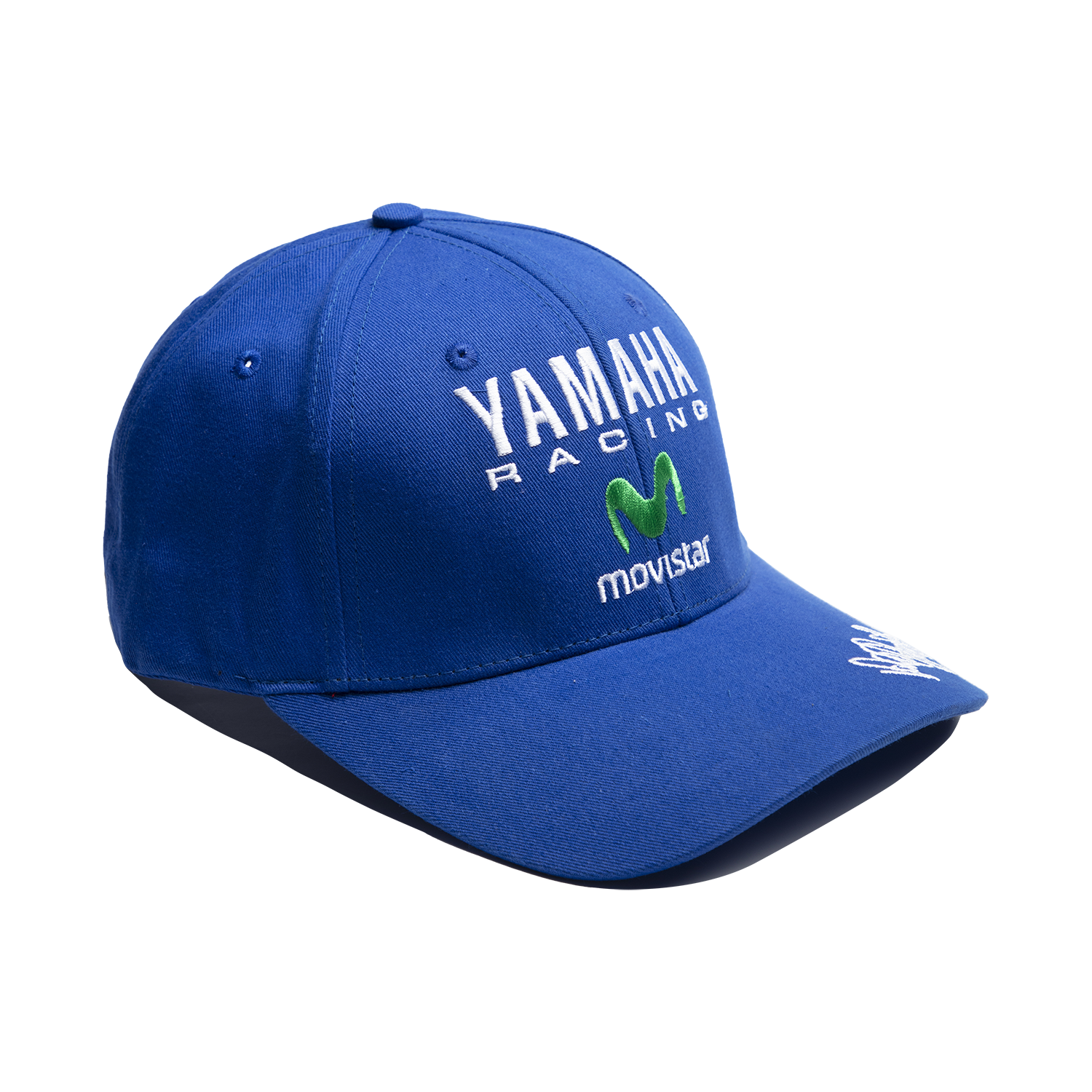 Nón lưỡi trai YAMAHA RACING MOVISTAR màu xanh dương - Logo thêu