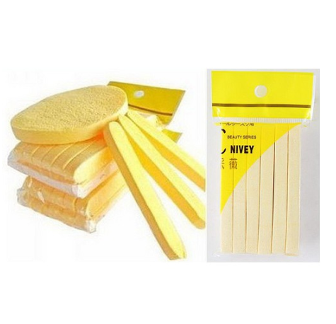 Combo 12 miếng bọt biển rửa mặt, mút rửa mặt túi 12 miếng