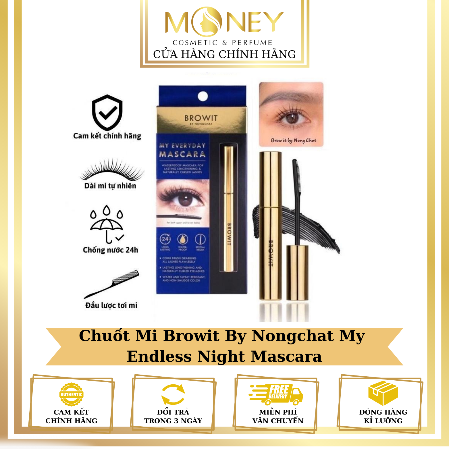 Chuốt Mi Browit By Nongchat My Everyday Endless Night Mascara